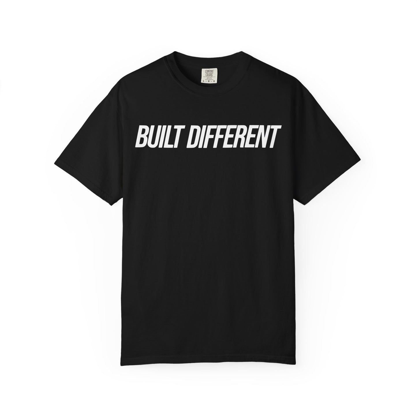 Built Different Unisex Garment-Dyed T-shirt