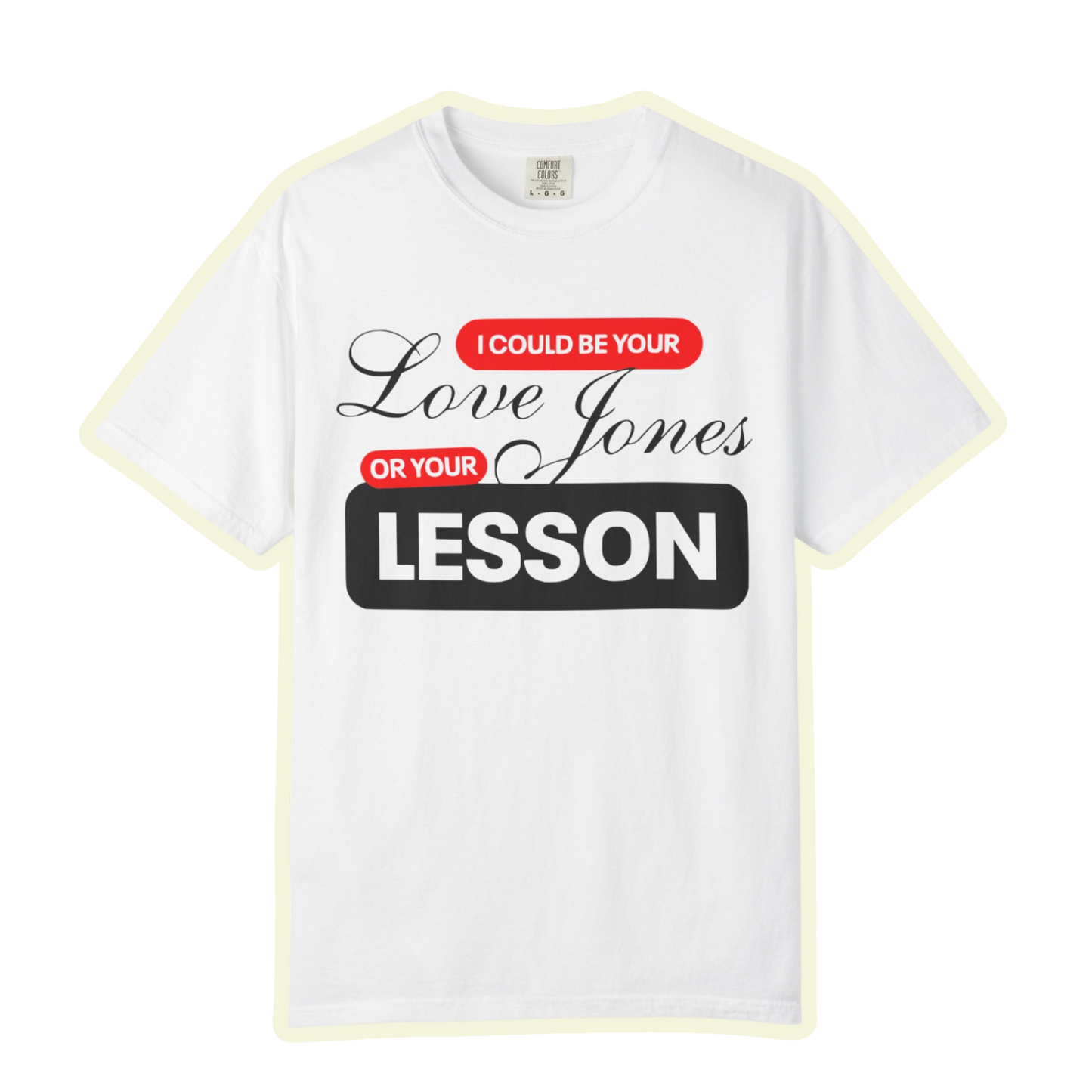 Trendy Unisex Love Lesson T-Shirt